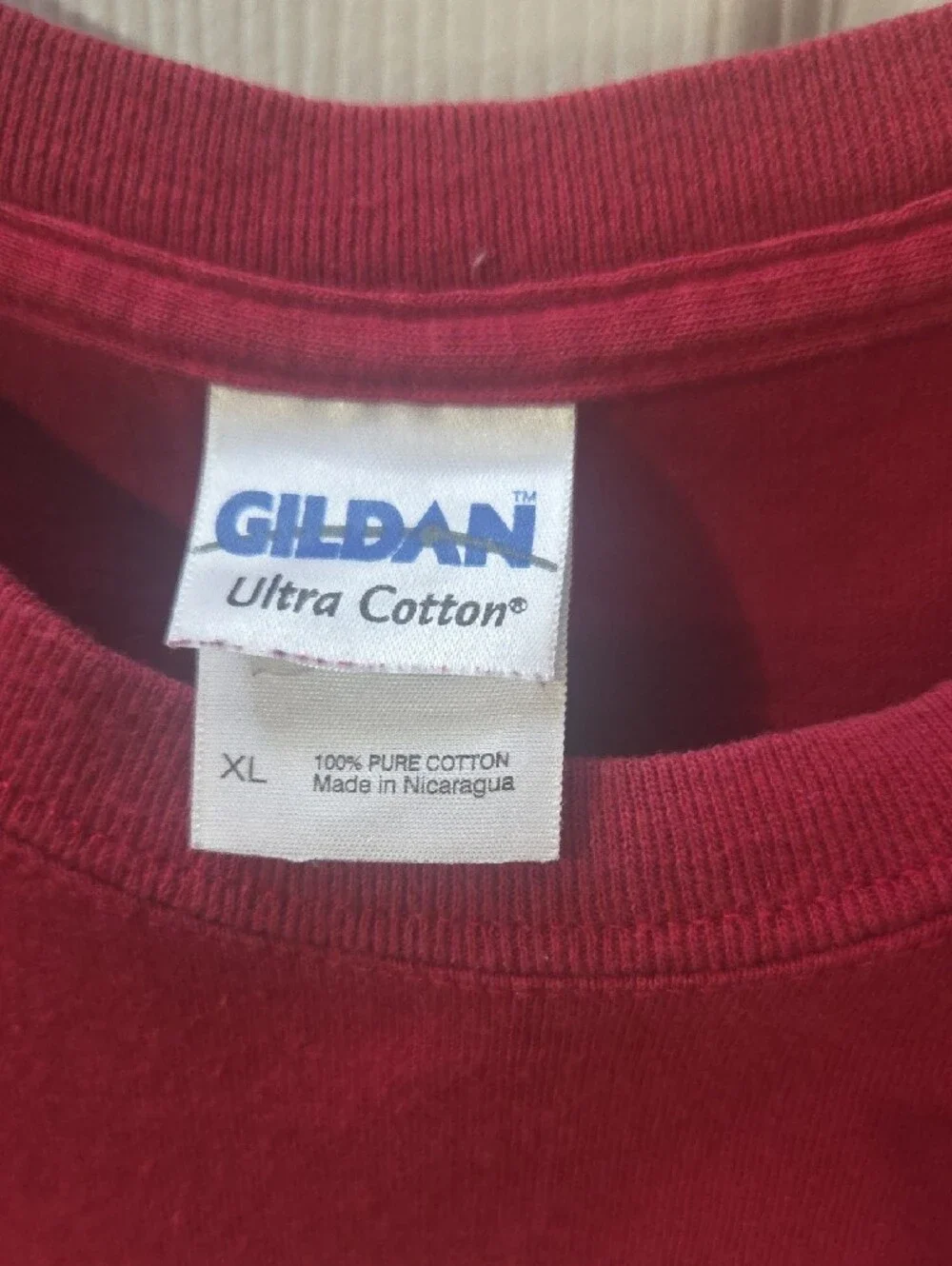 Gildan Maroon Bugeaters Football Tee - Picture 2 of 5